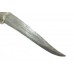 Dagger Knife Damascus Steel Blade Grey Jade Stone Handle Silver Bidari Work C719